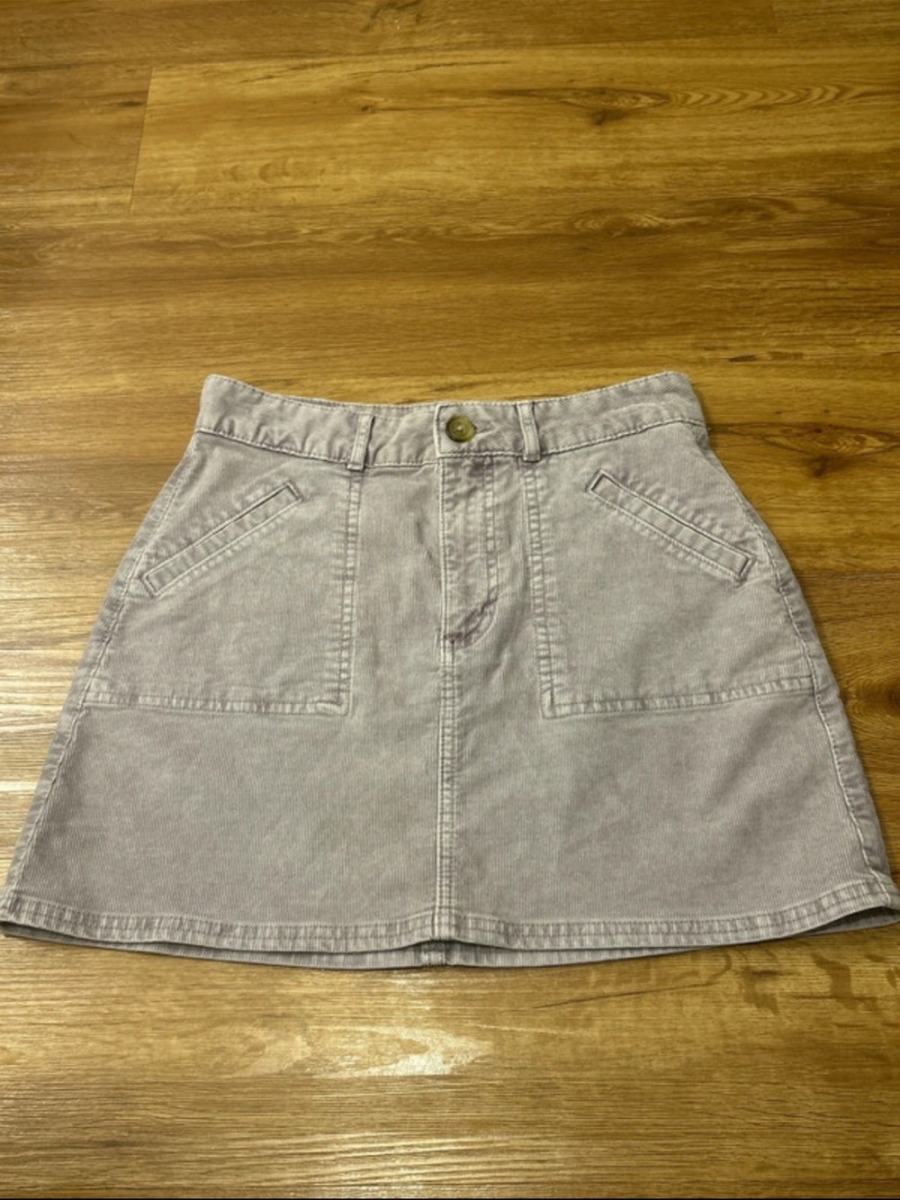 American Eagle Outfitters Lavender Denim Mini Skirt